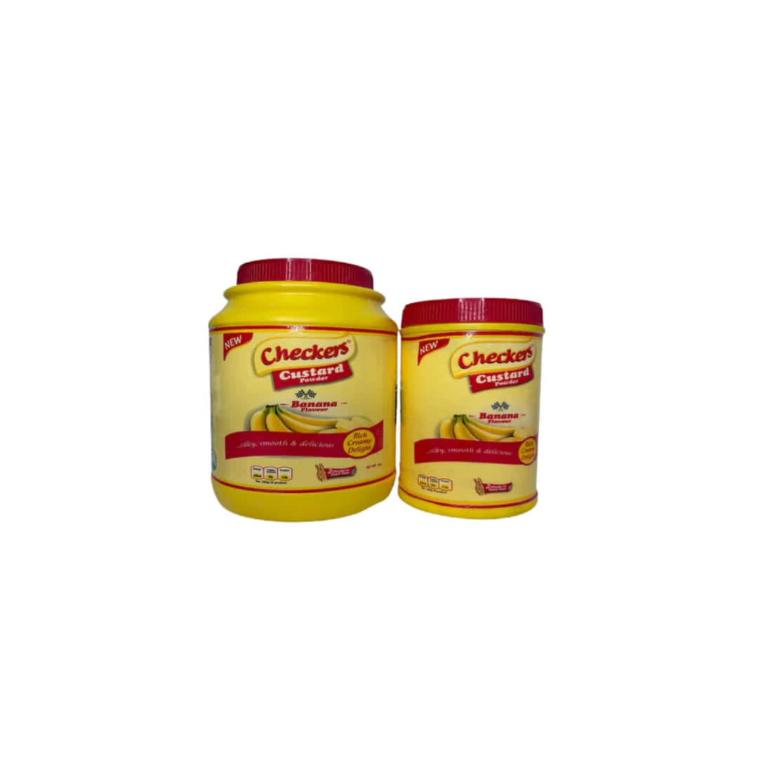 Checkers Custard Banana Flavor